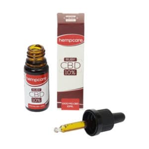 Hempcare CBD olie Ruby 10% 10ml