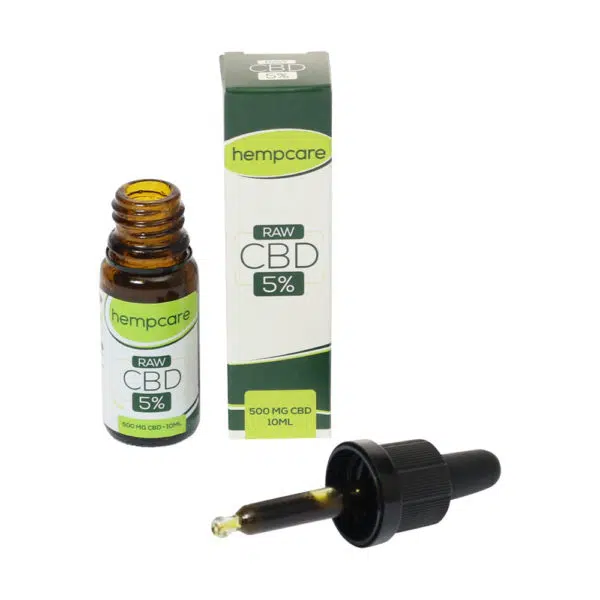 Huile de CBD RAW 5% 10ml