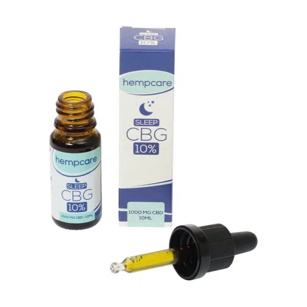 Hempcare CBG olie sleep 10% 10ml