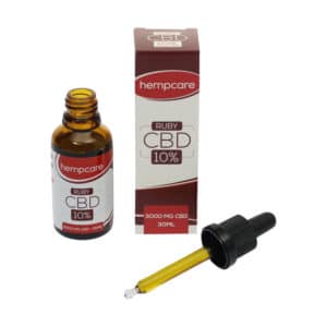 Hempcare CBD olie Ruby 10% 30ml